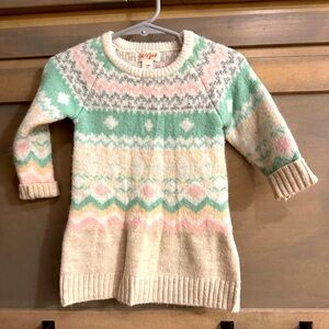 Toddler Girl Sweater Dress